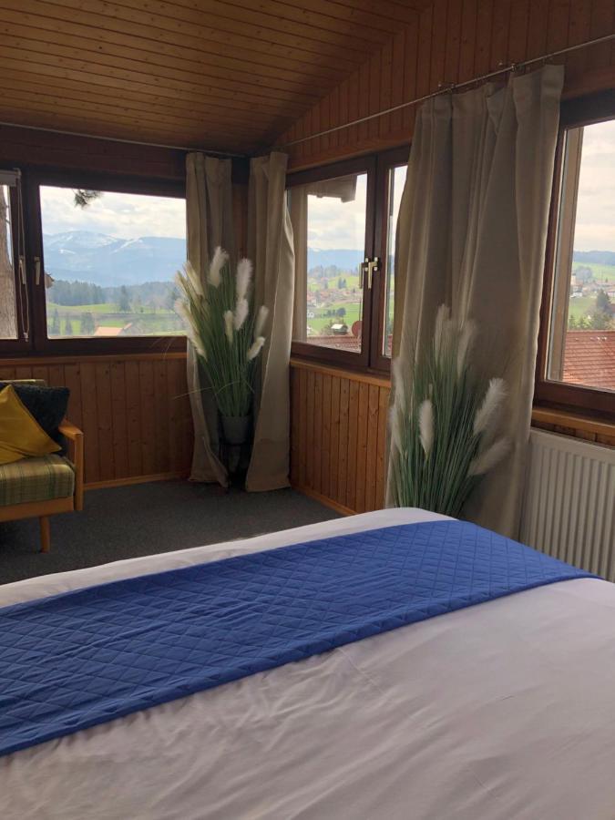 Panoramaapart - Alpzeit Im Westallgaeu Oberreute Zewnętrze zdjęcie
